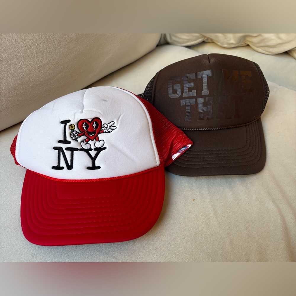 VINTAGE Trucker Hats (x2 Bundle)